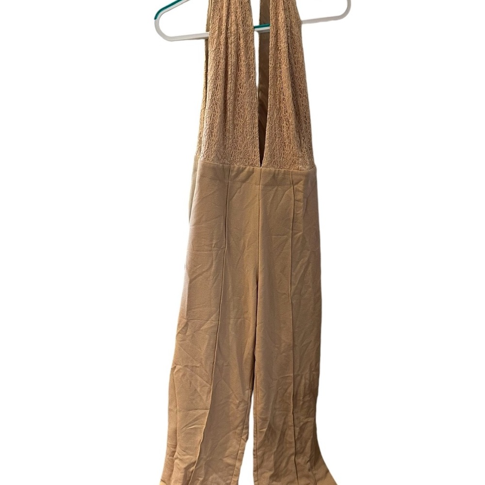Tan Women's Jumpsuit